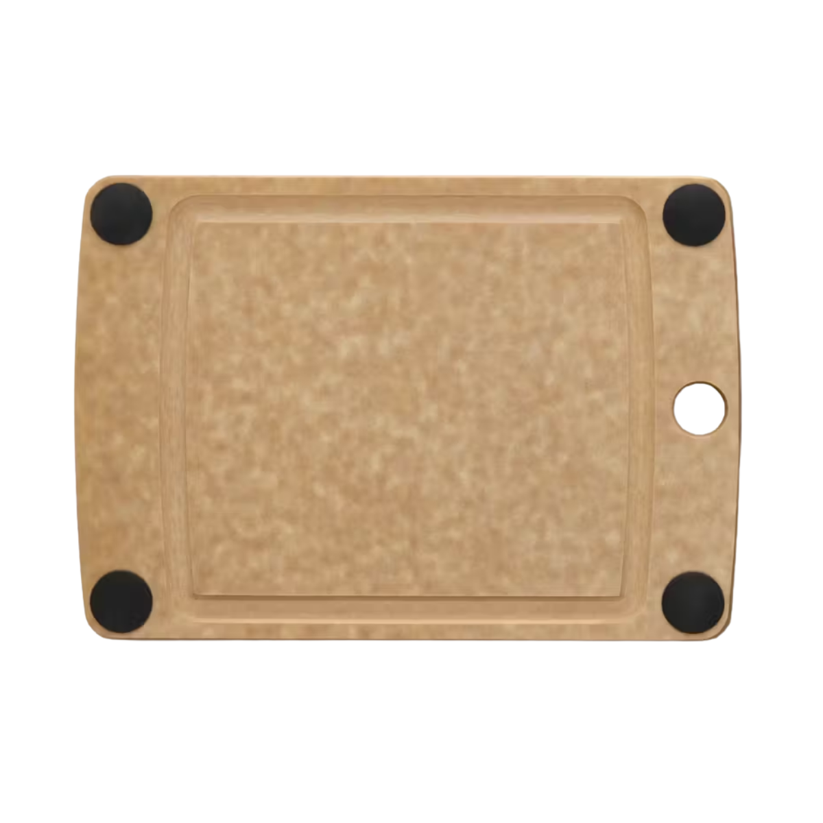 Tabla de Corte Allinone de Madera Marrón 25 x 18 cm